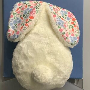 Bullseye Fluffy White Bunny Plush Accent RabbitPillow, w/ Floral Ears - Target
